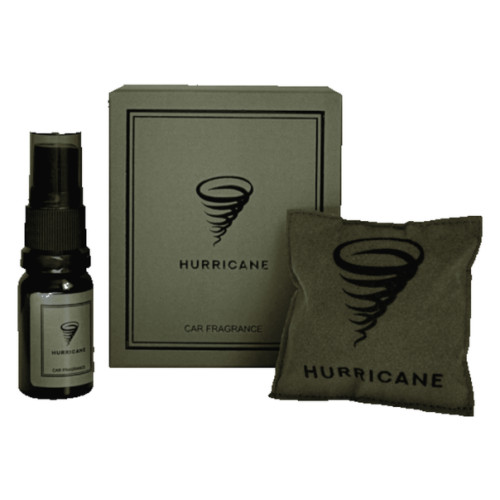 Аромасаше для авто HURRICANE KHAKI с флаконом, 10 мл